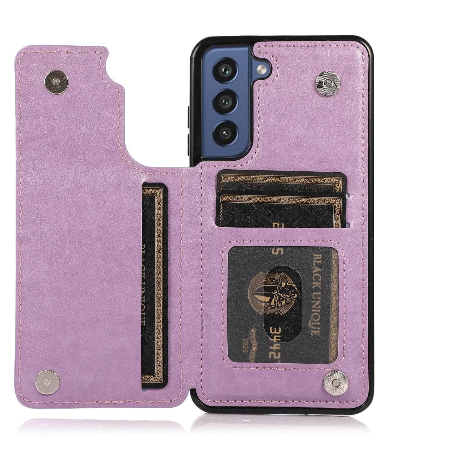 Casebuddy Purple / Galaxy S23 Galaxy S23 Mandala Floral Flip Leather Wallet