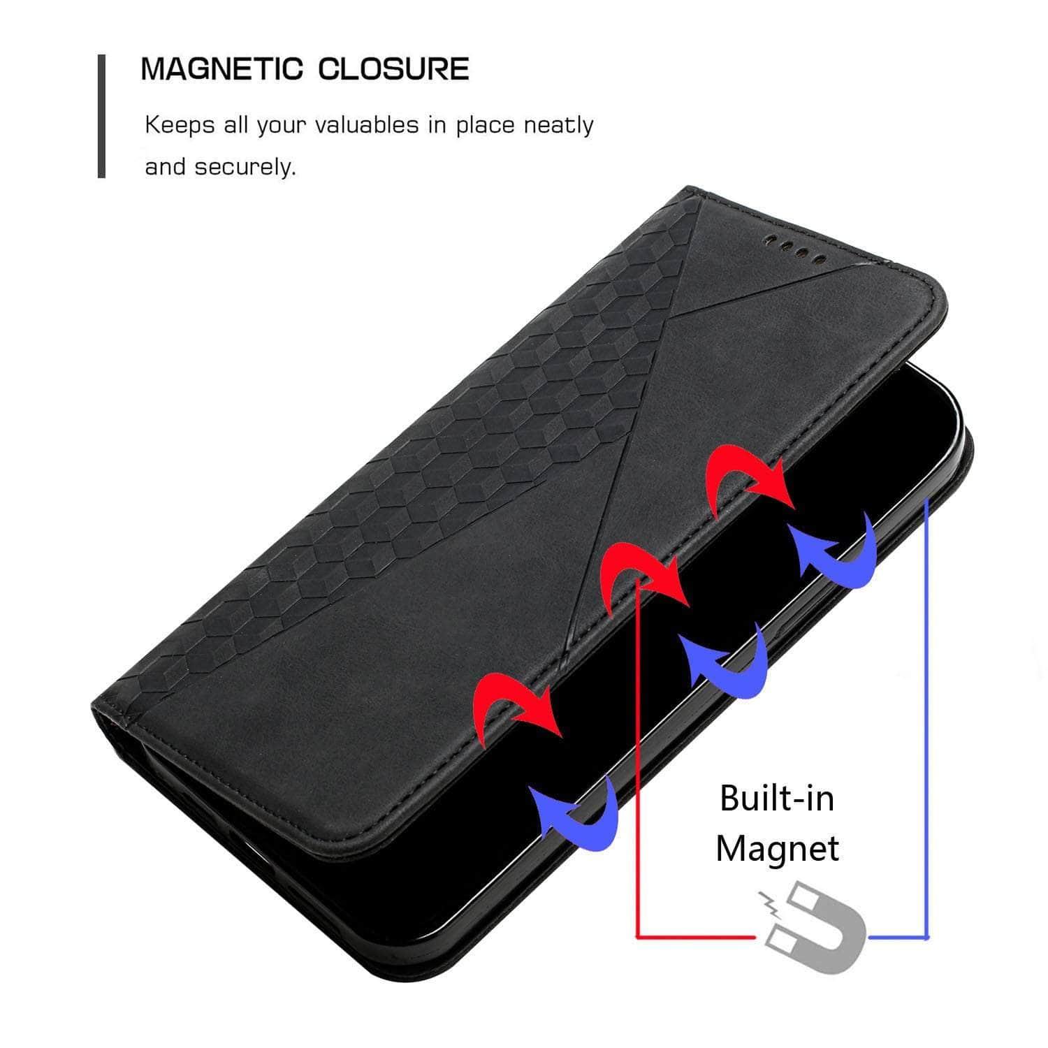 Casebuddy Galaxy S23 Plus Magnetic Leather Case