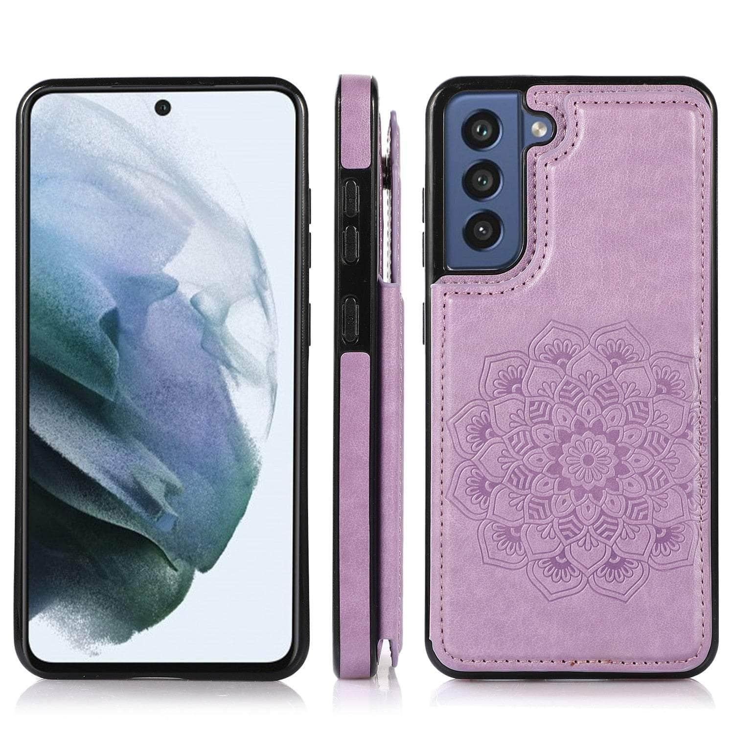 Casebuddy Galaxy S23 Plus Mandala Floral Flip Leather Wallet