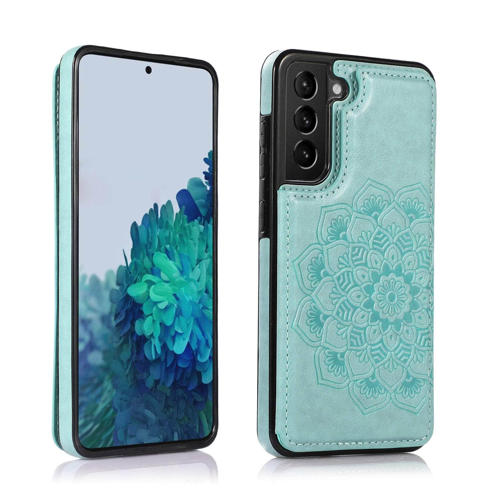 Casebuddy Galaxy S23 Plus Mandala Floral Flip Leather Wallet