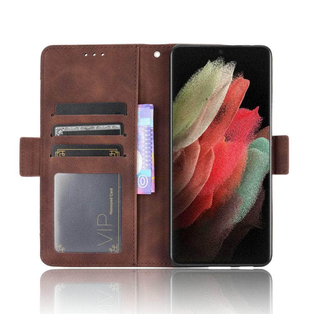 Casebuddy Galaxy S23 Removable Card Leather Cover