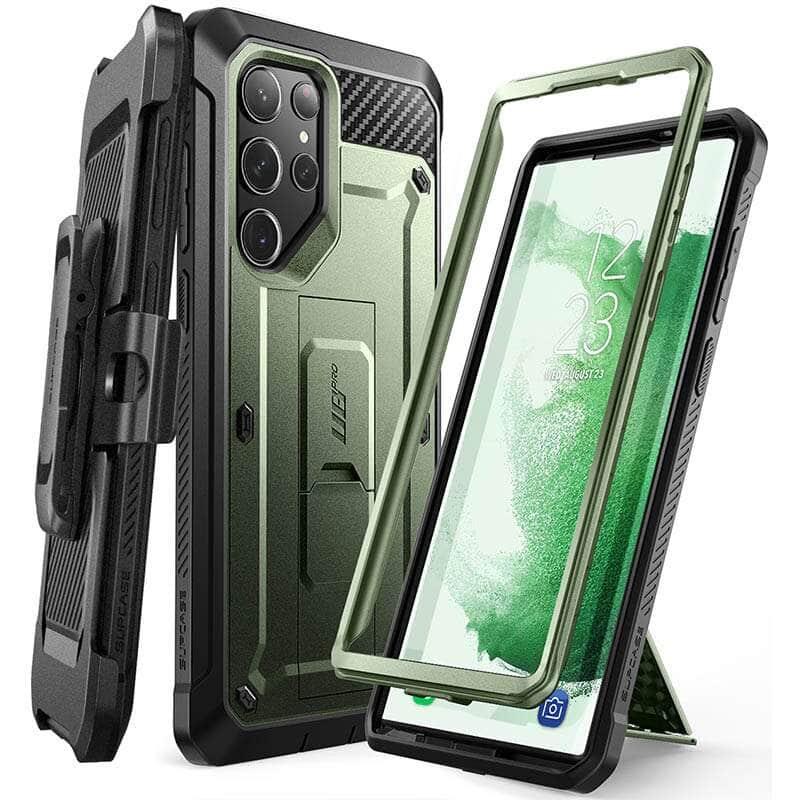 Casebuddy Guldan / PC + TPU Galaxy S23 Ultra SUPCASE UB Pro Full-Body Holster