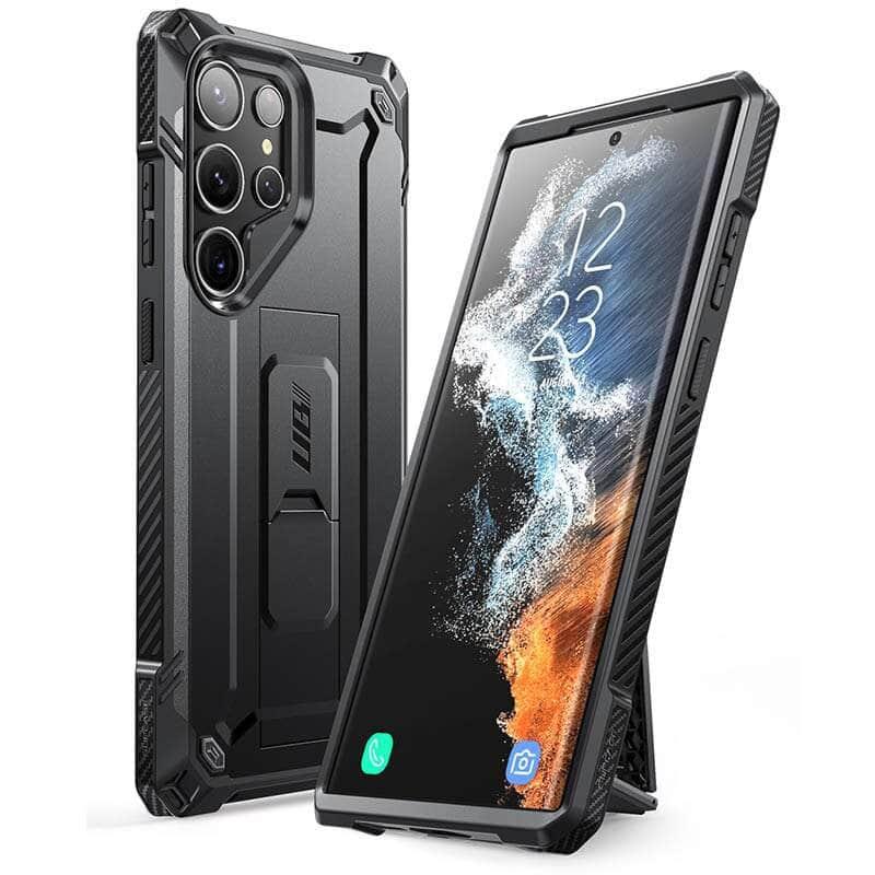 Casebuddy Black / PC + TPU Galaxy S23 Ultra SUPCASE UB Slim Rugged Shockproof Case