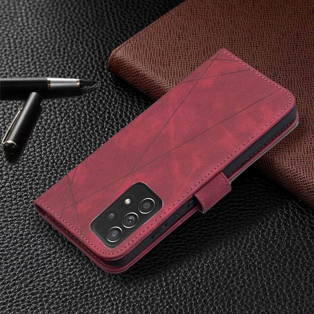 Casebuddy Galaxy S23 Ultra Wallet Flip Leather Case