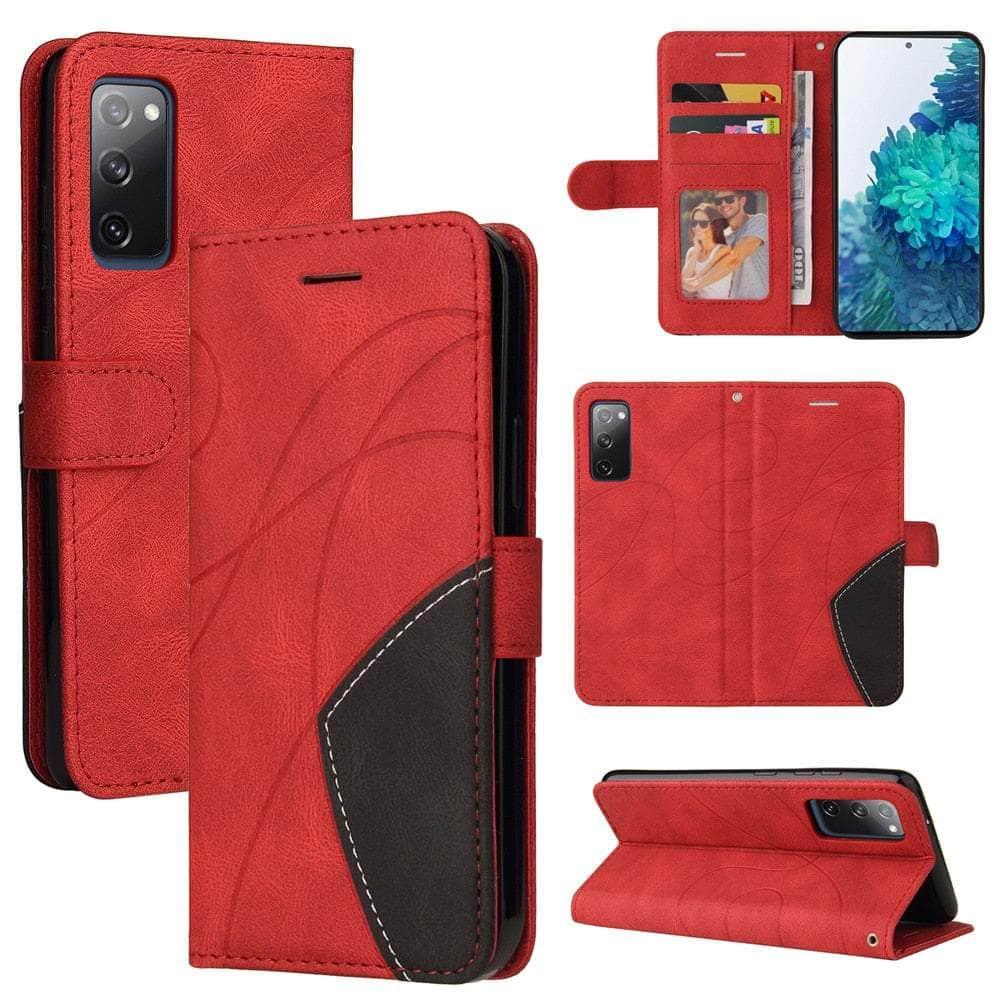 Casebuddy Galaxy S23 Wallet Leather Luxury Cover