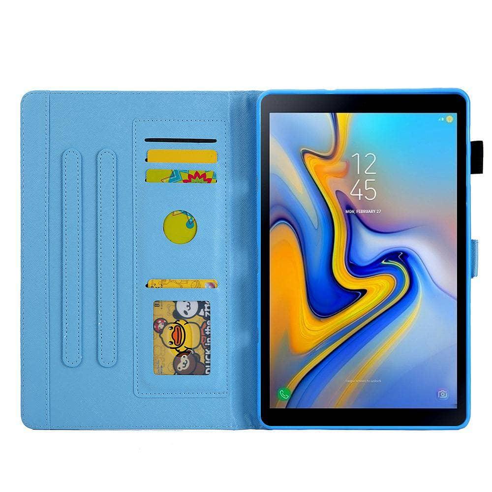 Galaxy Tab A 10.1" 2019 SM-T510 SM-T515 10.1 PU Leather Tablet Fashion Cartoon Cover - CaseBuddy
