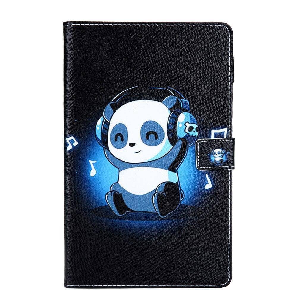 Galaxy Tab A 10.1" 2019 SM-T510 SM-T515 10.1 PU Leather Tablet Fashion Cartoon Cover - CaseBuddy