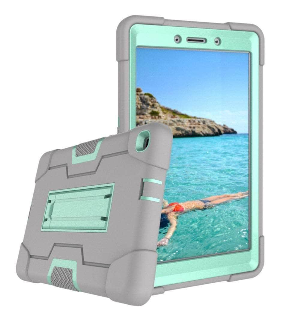 Galaxy Tab A 8.0 2019 SM-T290 SM-T295 Heavy Duty 3 in 1 Hybrid Rugged Case - CaseBuddy