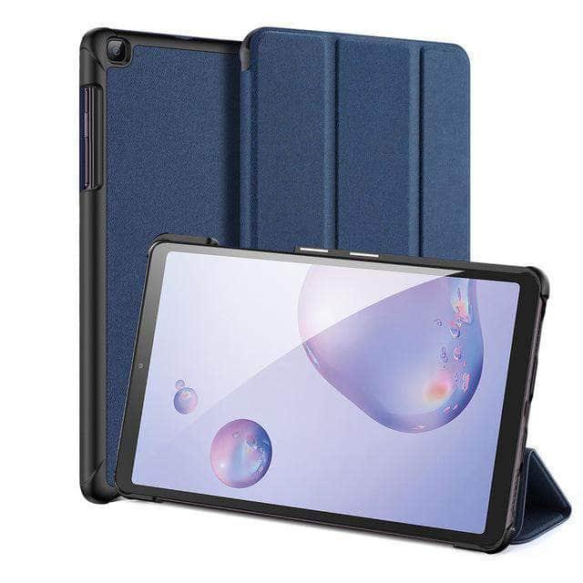 Galaxy Tab A 8.4 T307 2020 Anti-Fall PU Leather Trifold Stand Cover - CaseBuddy