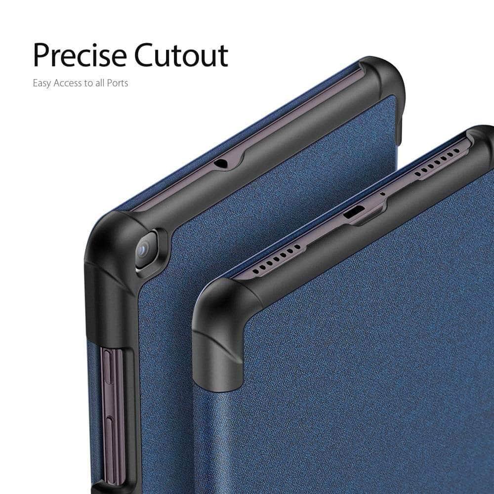 Galaxy Tab A 8.4 T307 2020 Anti-Fall PU Leather Trifold Stand Cover - CaseBuddy