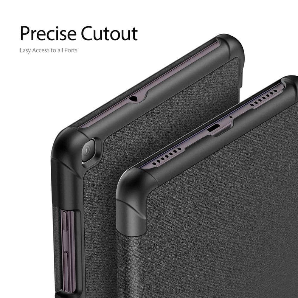 Galaxy Tab A 8.4 T307 2020 Anti-Fall PU Leather Trifold Stand Cover - CaseBuddy