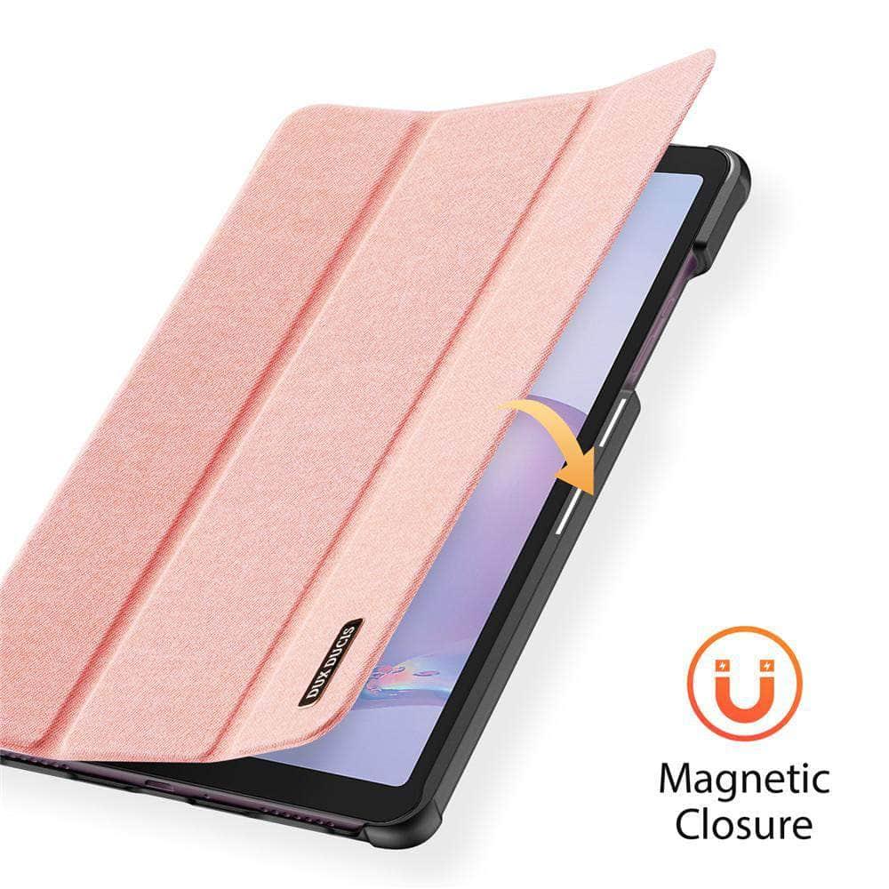 Galaxy Tab A 8.4 T307 2020 Anti-Fall PU Leather Trifold Stand Cover - CaseBuddy