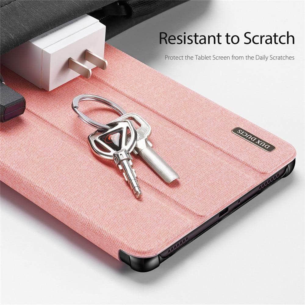 Galaxy Tab A 8.4 T307 2020 Anti-Fall PU Leather Trifold Stand Cover - CaseBuddy