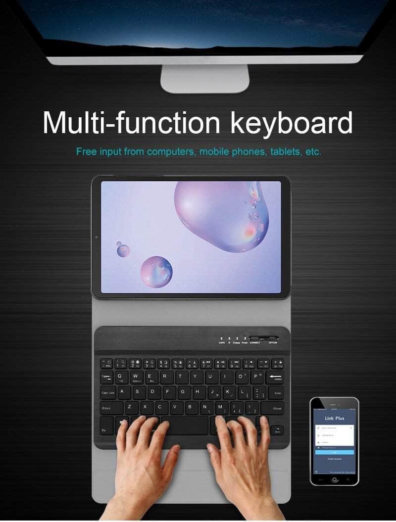 Galaxy Tab A 8.4 T307 2020 Backlit Bluetooth Wireless Keyboard Case - CaseBuddy