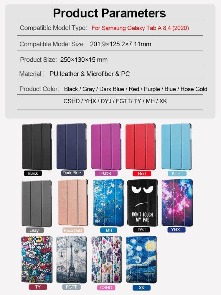 Galaxy Tab A 8.4 T307 2020 Smart Folding Cover - CaseBuddy