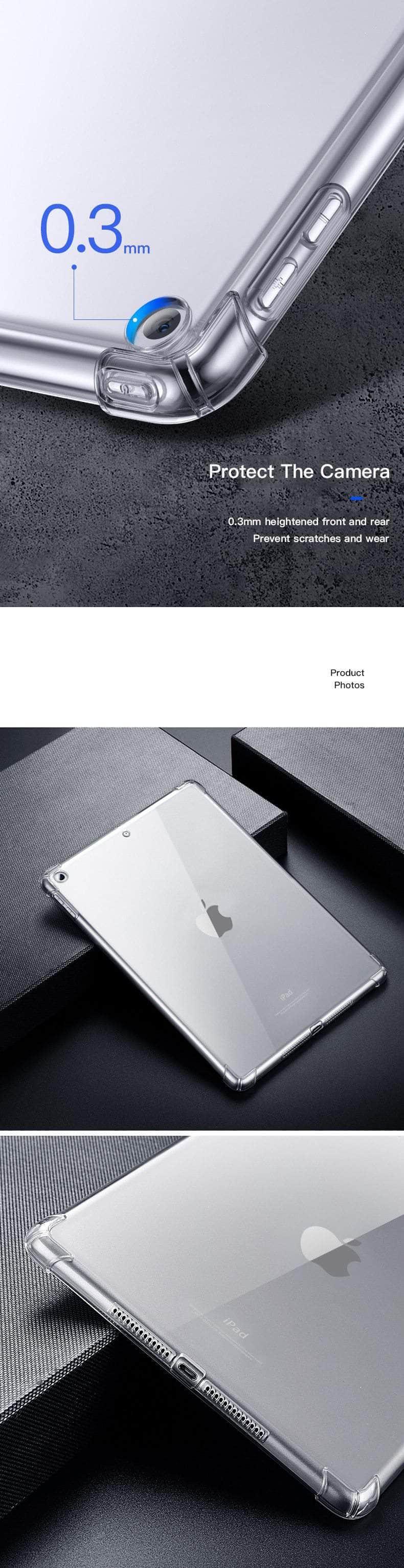 Galaxy Tab A7 10.4 T500 T505 2020 TPU Silicon Transparent Slim Cover - CaseBuddy