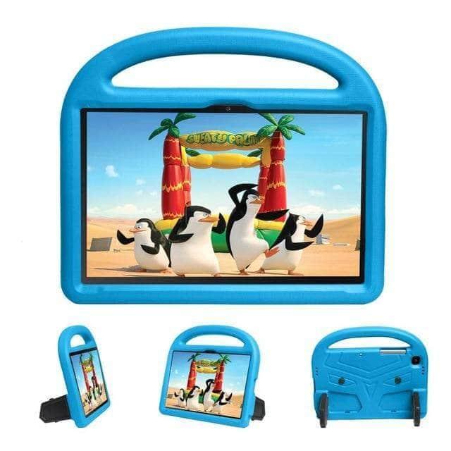 CaseBuddy Australia Casebuddy blue Galaxy Tab A7 10.4 T500 T505 EVA Portable Stand Kids Safe Foam Shockproof Case