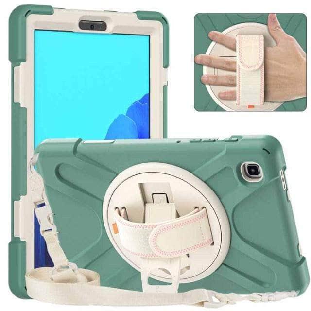 CaseBuddy Australia Casebuddy Emerald Green Galaxy Tab A7 Lite 2021 Heavy Duty Rugged Protection Cover