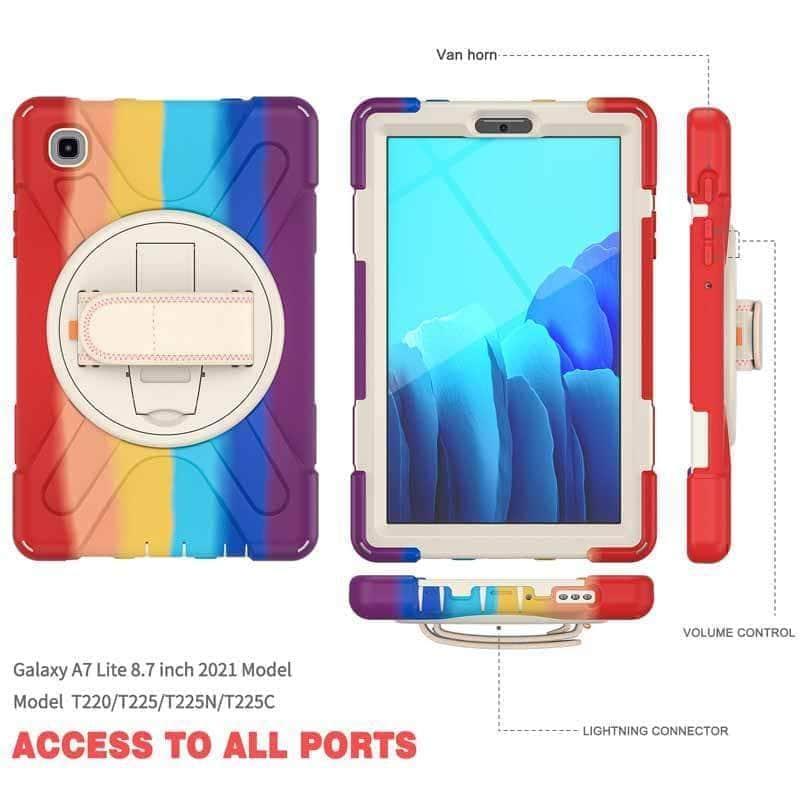 CaseBuddy Australia Casebuddy Galaxy Tab A7 Lite 2021 Heavy Duty Rugged Protection Cover