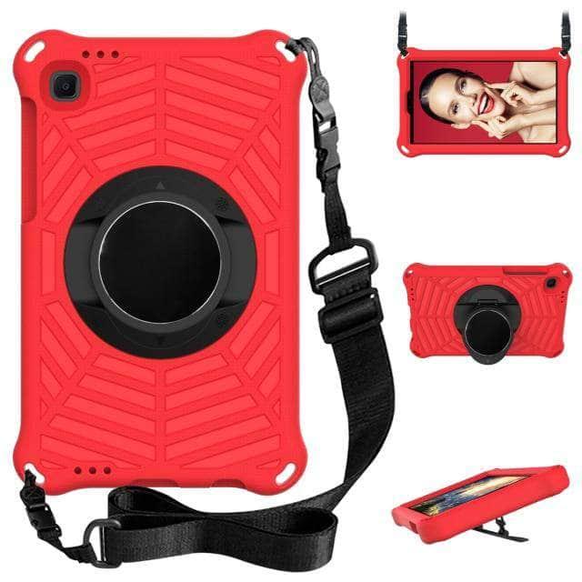 CaseBuddy Australia Casebuddy Red / A7 Lite SM-T220 Galaxy Tab A7 Lite 2021 T220 T225 Kids Safe EVA Tablet Stand