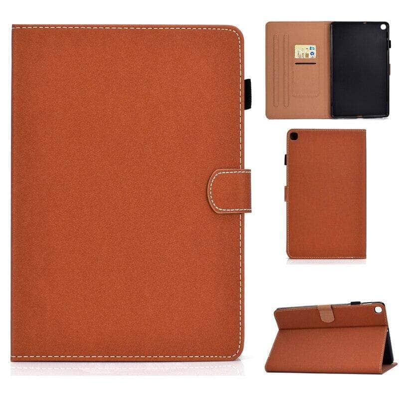 CaseBuddy Australia Casebuddy Galaxy Tab A7 Lite T220 T225 Business Matte Leather Tablet Case