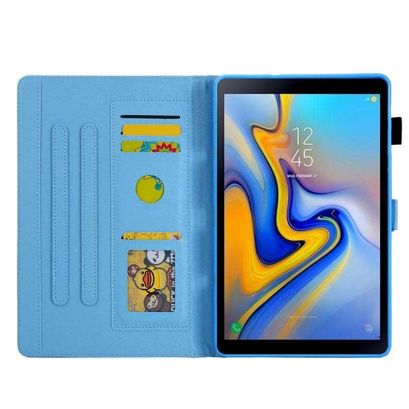CaseBuddy Australia Casebuddy Galaxy Tab A7 Lite T220 T225 Cartoon Leather Stand Case