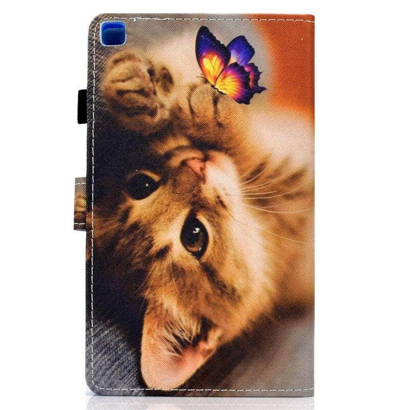 CaseBuddy Australia Casebuddy Galaxy Tab A7 Lite T220 T225 Cartoon Leather Stand Case