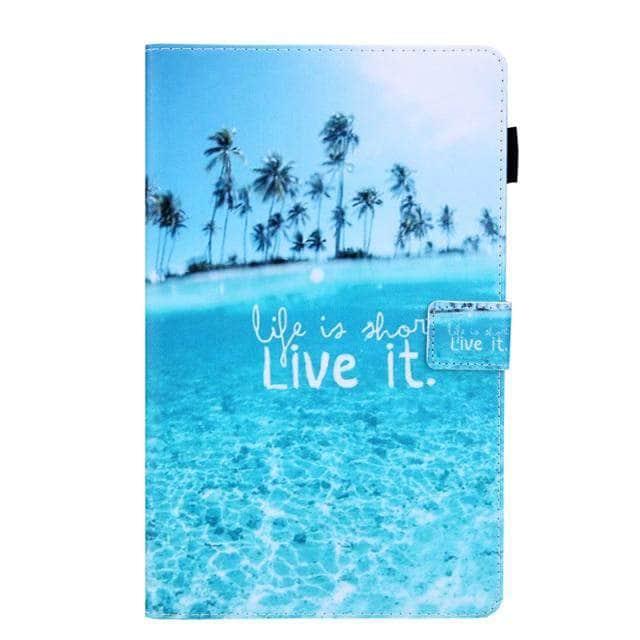 CaseBuddy Australia Casebuddy I / Tab A7 Lite 8.7 inch Galaxy Tab A7 Lite T220 T225 Cartoon Leather Stand Case