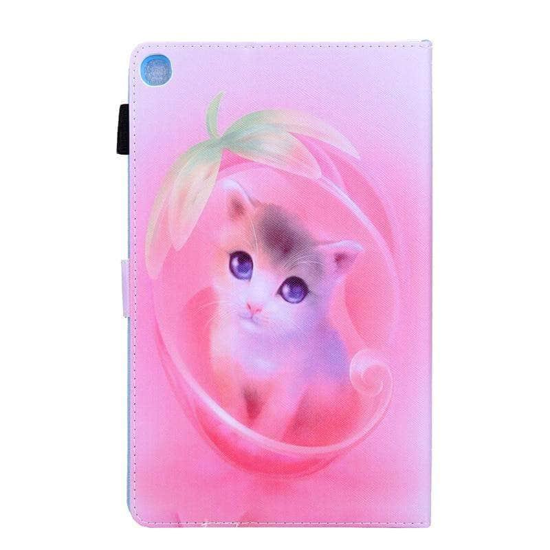 CaseBuddy Australia Casebuddy Galaxy Tab A7 Lite T220 T225 Cartoon Leather Stand Cover
