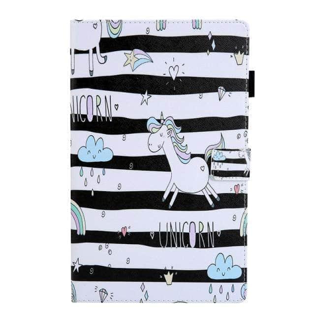 CaseBuddy Australia Casebuddy D / Tab A7 Lite 8.7 inch Galaxy Tab A7 Lite T220 T225 Cartoon Leather Stand Cover