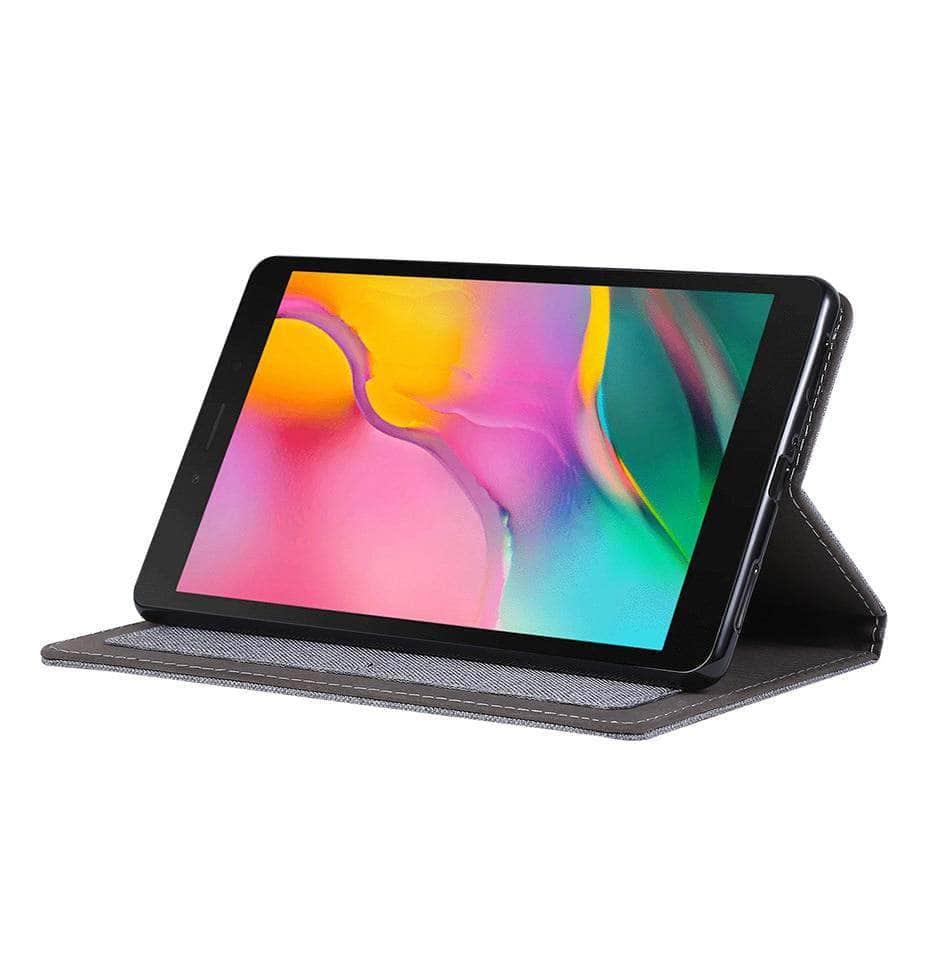 CaseBuddy Australia Casebuddy Galaxy Tab A7 Lite T220 T225 PU Leather Case with Wallet Slot