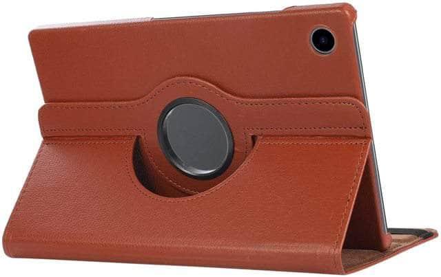 CaseBuddy Australia Casebuddy Brown / A8 10.5 2021 X200 Galaxy Tab A8 10.5 (2022) 360 Degree Rotating Stand