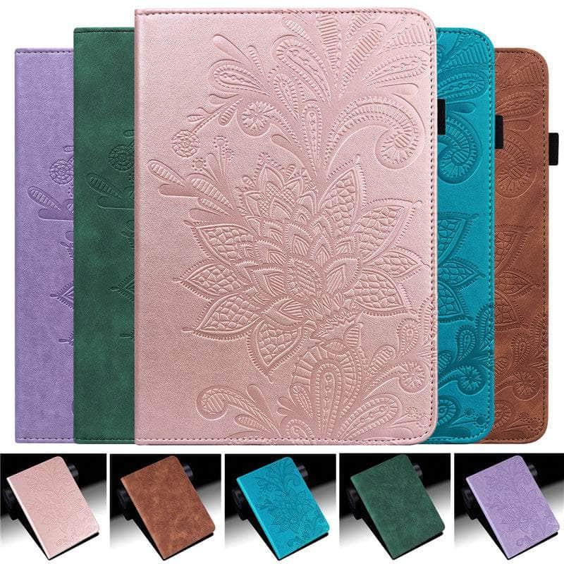 CaseBuddy Australia Casebuddy Galaxy Tab A8 10.5 (2022) Embossed Classic Flower Case
