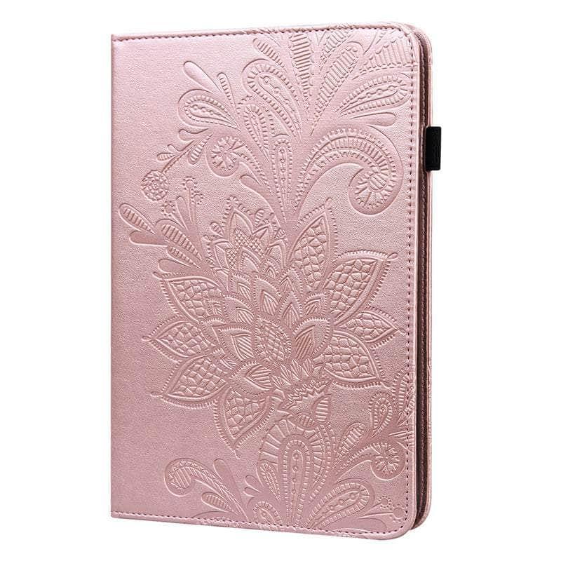 CaseBuddy Australia Casebuddy Galaxy Tab A8 10.5 (2022) Embossed Classic Flower Case