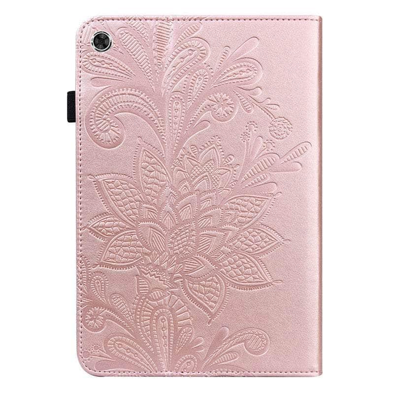 CaseBuddy Australia Casebuddy Galaxy Tab A8 10.5 (2022) Embossed Classic Flower Case