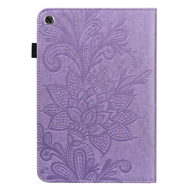 CaseBuddy Australia Casebuddy Galaxy Tab A8 10.5 (2022) Embossed Classic Flower Case