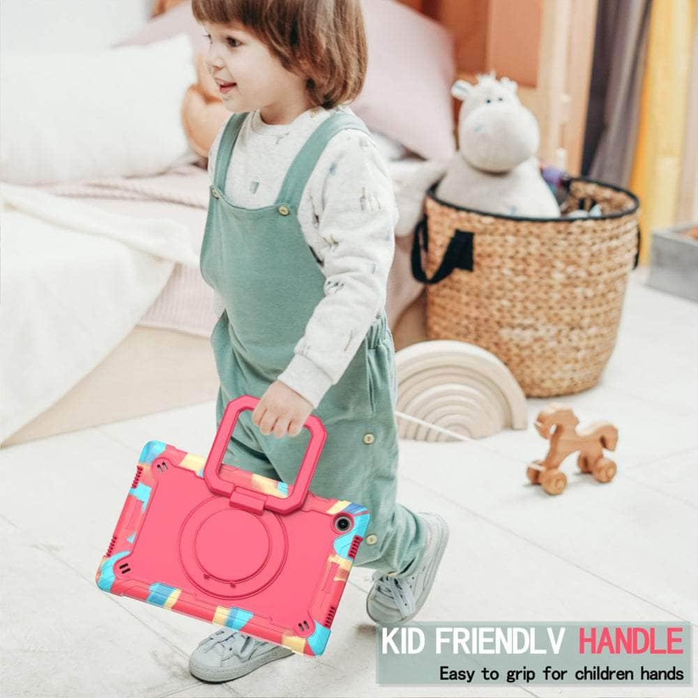 CaseBuddy Australia Casebuddy Galaxy Tab A8 10.5 (2022) Heavy Duty Shockproof Hand Ring Case