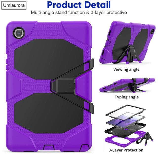 CaseBuddy Australia Casebuddy Purple / Tab A8 10.5 X200 Galaxy Tab A8 10.5 (2022) Kids Shockproof Case