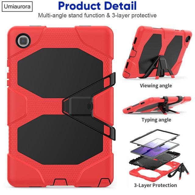 CaseBuddy Australia Casebuddy Red / Tab A8 10.5 X200 Galaxy Tab A8 10.5 (2022) Kids Shockproof Case