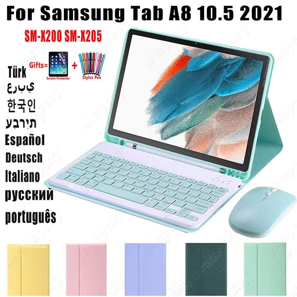 CaseBuddy Australia Casebuddy Galaxy Tab A8 10.5 (2022) X200 X205 Keyboard Case