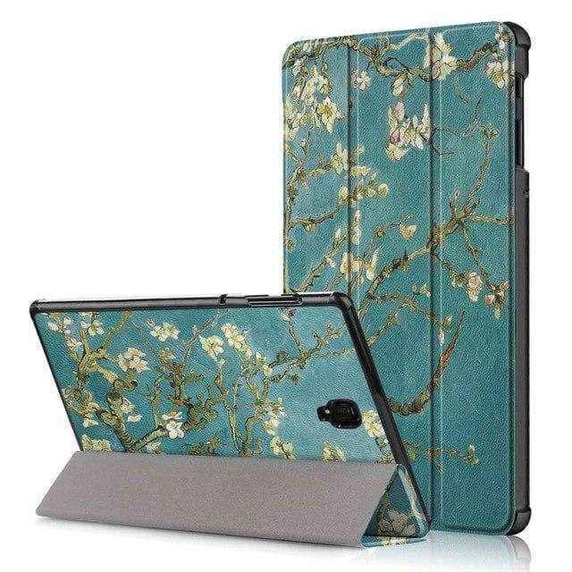 Galaxy Tab S4 10.5 Fashion Print Leather Look Kickstand Case - CaseBuddy