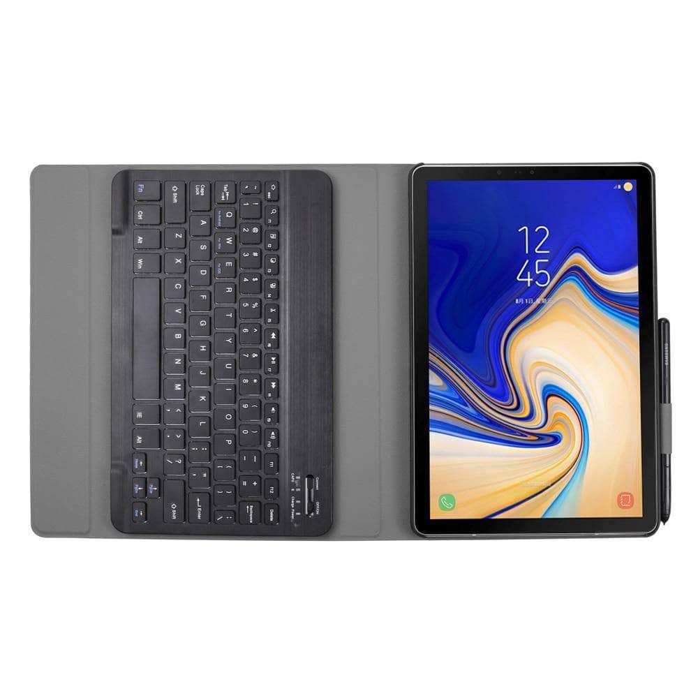 Galaxy Tab S5e 10.5 SM-T720 SM-T725 Detachable WiFi Bluetooth Keyboard Leather Cover - CaseBuddy