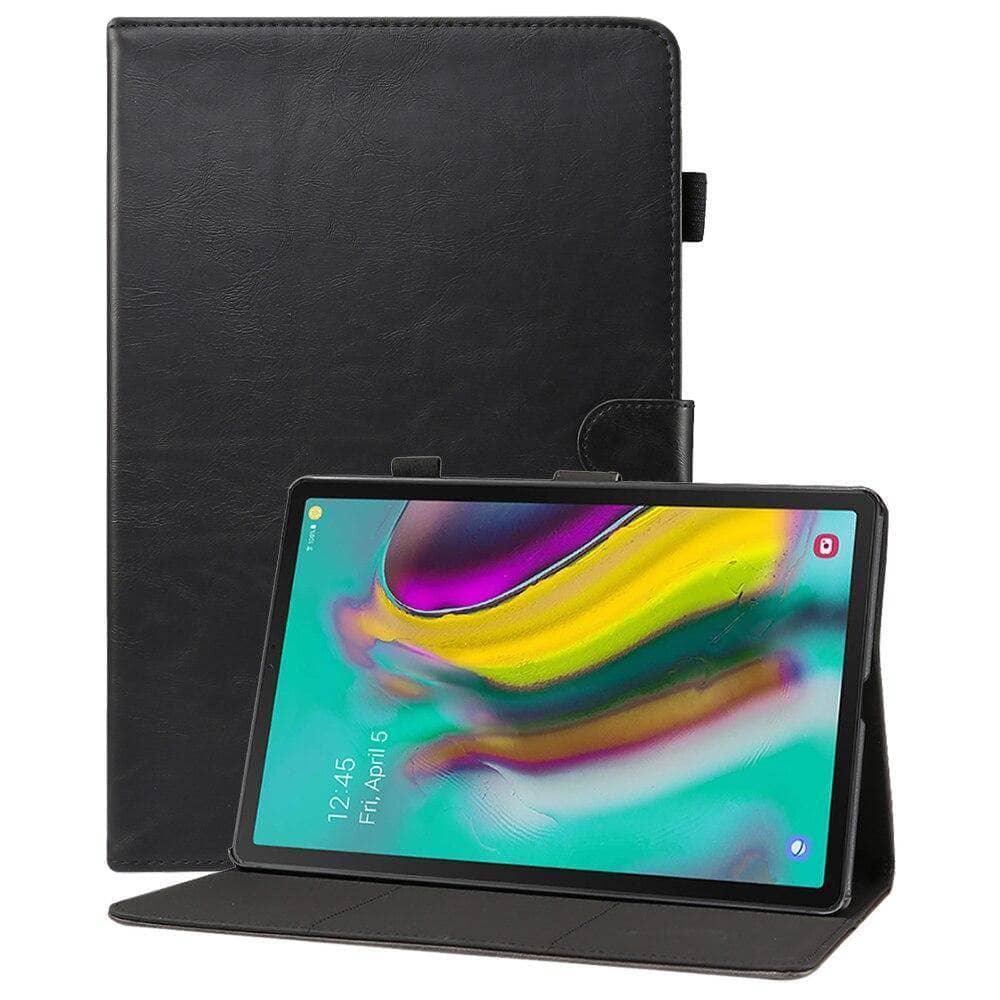 Galaxy Tab S5e 10.5 SM-T720 SM-T725 Simple Design Soft PU Leather Smart Flip Tablet Case - CaseBuddy