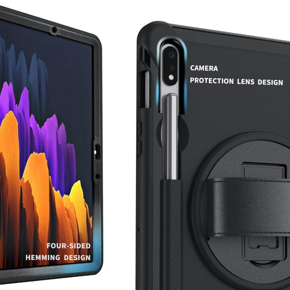 CaseBuddy Australia Casebuddy Galaxy Tab S7 11 T870 T875 Rugged Heavy Duty Tablet Stand Case