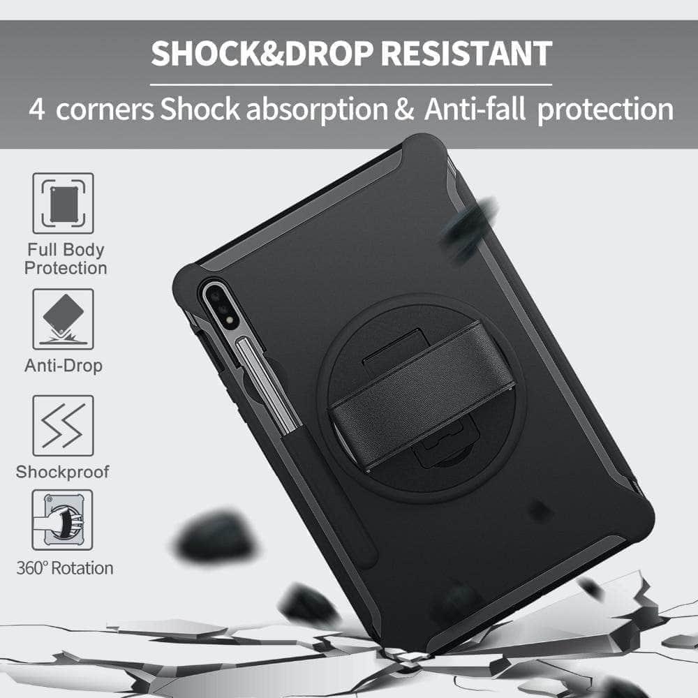 CaseBuddy Australia Casebuddy Galaxy Tab S7 11 T870 T875 Rugged Heavy Duty Tablet Stand Case