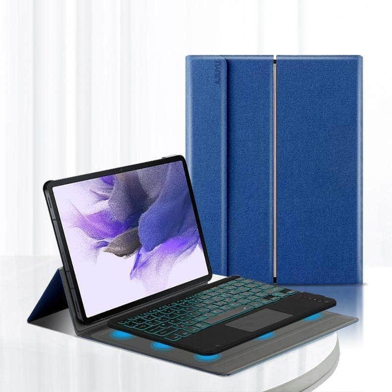 CaseBuddy Australia Casebuddy Galaxy Tab S7 Lite 12.4 T730 T735 Bluetooth Keyboard Smart Case