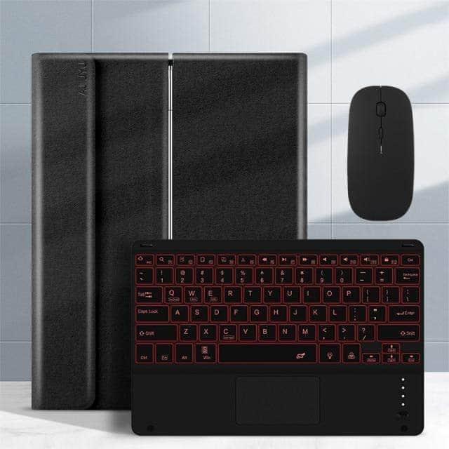 CaseBuddy Australia Casebuddy black add mouse / Tab S7 Plus 12.4 Galaxy Tab S7 Lite 12.4 T730 T735 Bluetooth Keyboard Smart Case