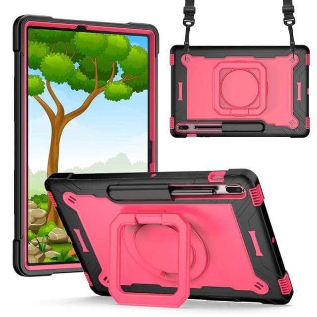 CaseBuddy Australia Casebuddy 06 Galaxy Tab S7 Lite 12.4 T730 T735 Heavy Duty Shockproof Stand