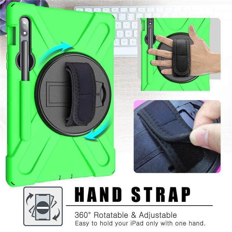 CaseBuddy Australia Casebuddy Galaxy Tab S7 Plus S T970 T975 12.4 Rugged Pencil Holder Hard Stand