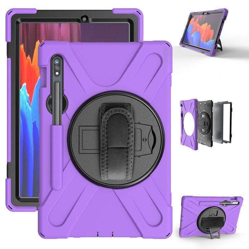 CaseBuddy Australia Casebuddy Galaxy Tab S7 Plus S T970 T975 12.4 Rugged Pencil Holder Hard Stand